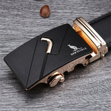 Quality Cowskin Genuine Luxury Leather Men's Belts (Metal Automatic Buckle)