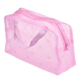 1 pc Floral Portable Transparent Cosmetic Pouch and Organizer Bag