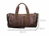 2016 Genuine Leather Cross-body Vintage Causal Travel Handbag Laptop Briefcase Bag