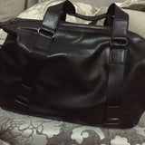 Fashionable business travel luggage GENUINE LEATHER High-capacity sling bag