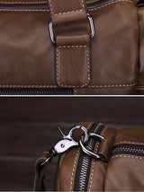2016 Genuine Leather Cross-body Vintage Causal Travel Handbag Laptop Briefcase Bag